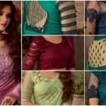Bridal net blouse designs