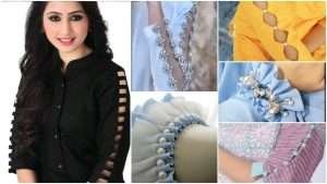 Trendy kurti sleeve design