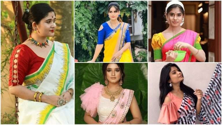 Stylish blouse sleeve design