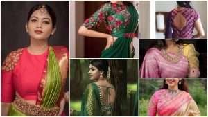 16 Awesome saree blouse designs