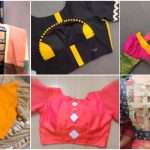 neck designs for silk sarees