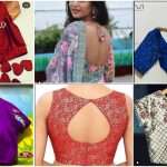 Trendy blouse back neck drsign