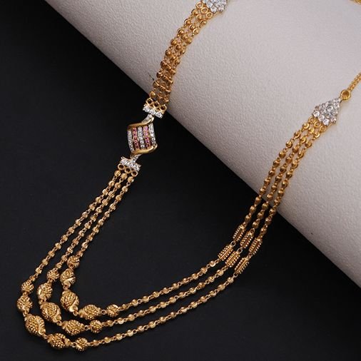 Long Gold Necklace
