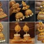 antique gold jhumka designs