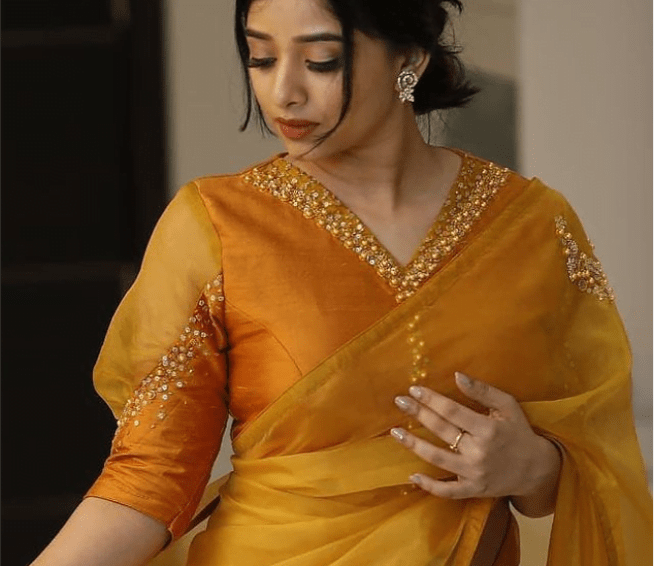 Trendy blouse design