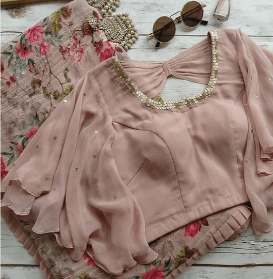 Trendy blouse design