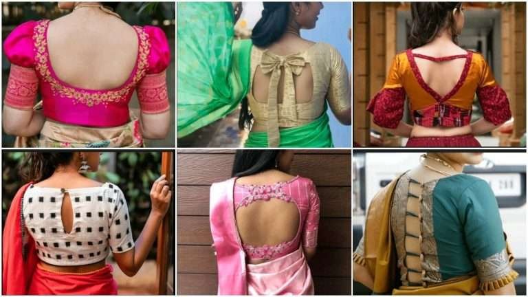 Blouse back neck designs