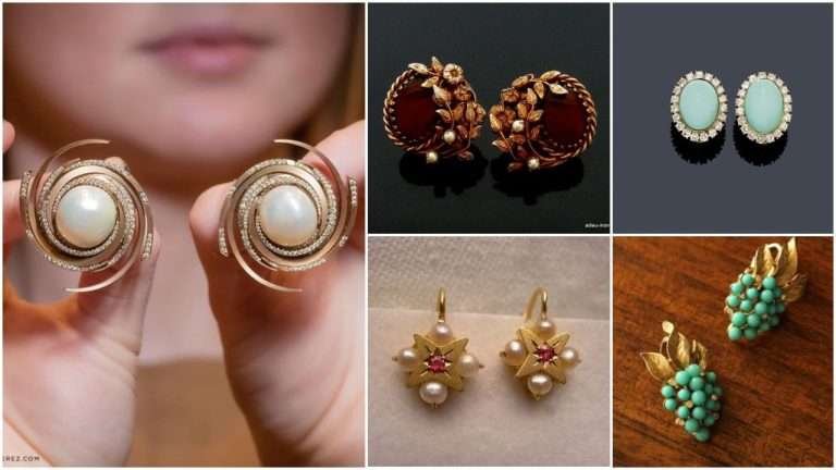 Pearl earring design