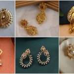 gold earrings designs