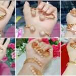 The latest gold bangle design