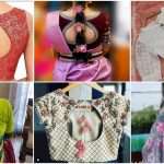 Trendy blouse back neck drsign