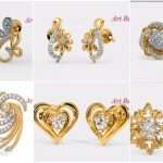gold earrings designs