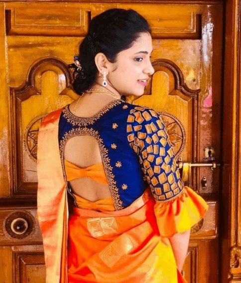 Trendy designer blouse