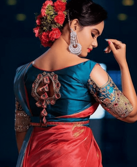 Trendy designer blouse