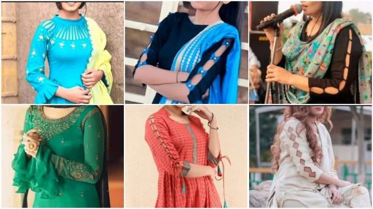 Trendy kurti sleeve design