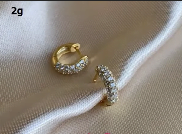 gold earrings designs