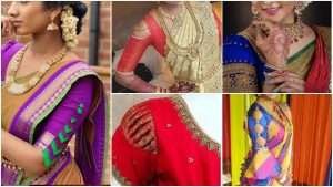 Stylish blouse sleeve design