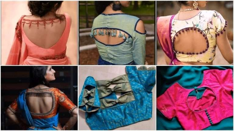 Most beautiful blouse back design