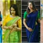 saree and blouse