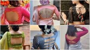Latest party wear blouse design