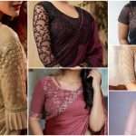Stunning net blouse designs