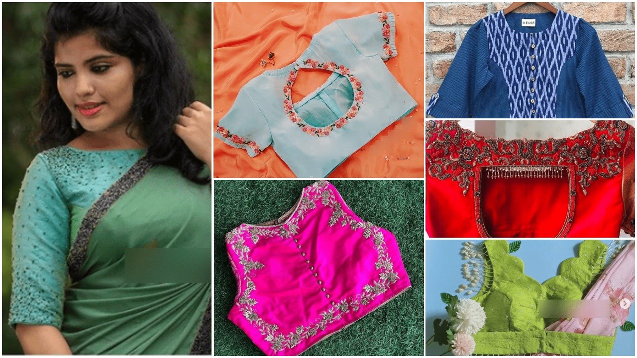 Fascinate blouse design – Simple Craft Idea