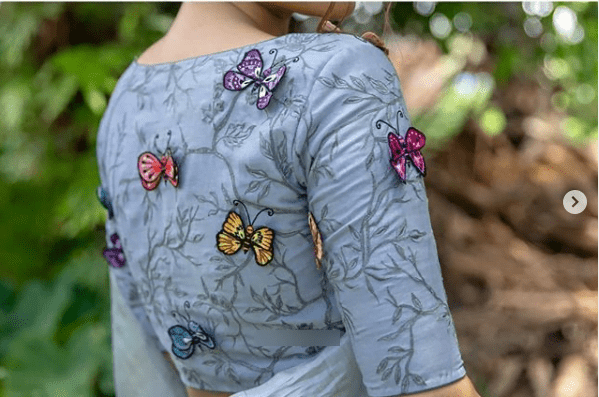 Elegant saree blouse