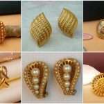 Gold Stud Earrings
