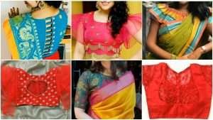 Top beautiful sari blouse design