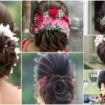 Beautiful wedding hair bun