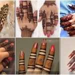 Finger mehndi designs