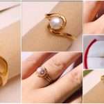 Latest pearl rings designs