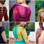 Stylish Blouse Back Designs