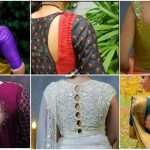 Trendy Blouse Back Neck