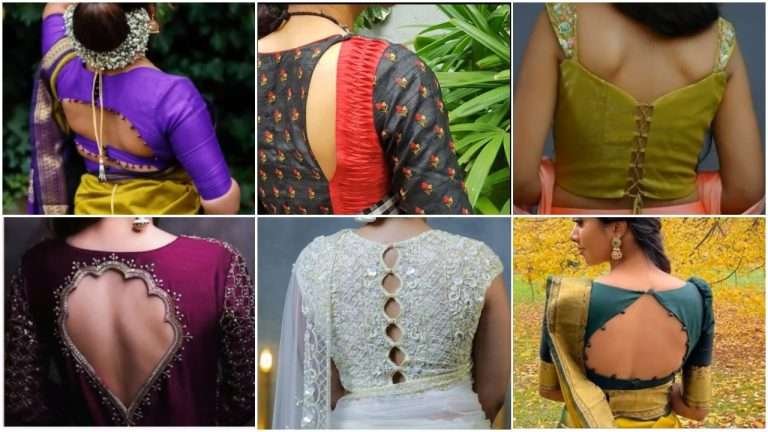 10 Trendy Blouse Back Neck Designs to Elevate Your Style