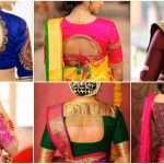 designer blouse back neck designs