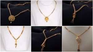 Short mangalsutra design