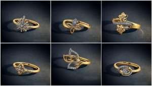 Latest beautiful gold and diamond rings