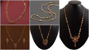 Gold chains designs for women