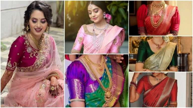 Latest designer blouse design