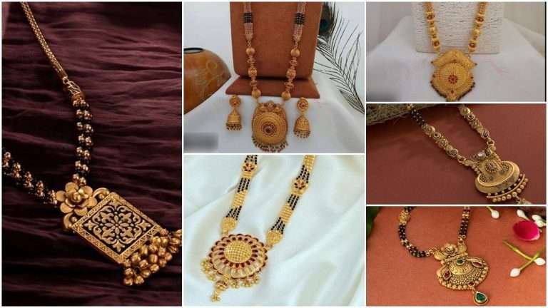 Simple mangalsutra designs