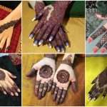 Back hand mehndi design