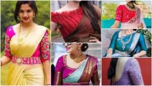 Latest designer blouse design