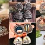 Women's silver plated earrings