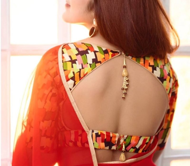 Gorgeous blouse design