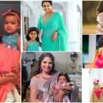 Mother daughter matching outfit