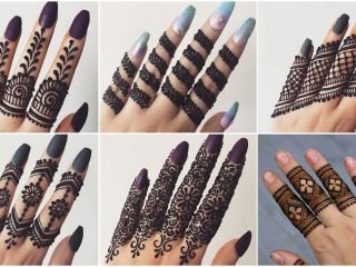 Best finger mehndi designs
