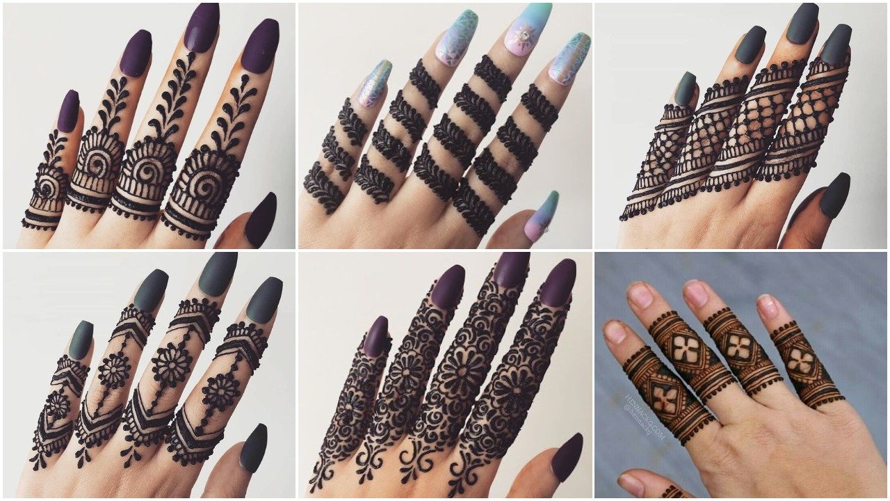 Best finger mehndi designs