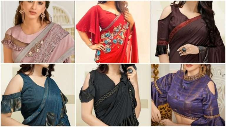 Latest designer blouse design