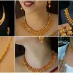 Beautiful gold necklace design